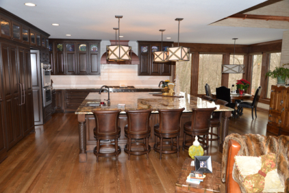KITCHEN REMODEL - LARGE KITCHEN ISLAND